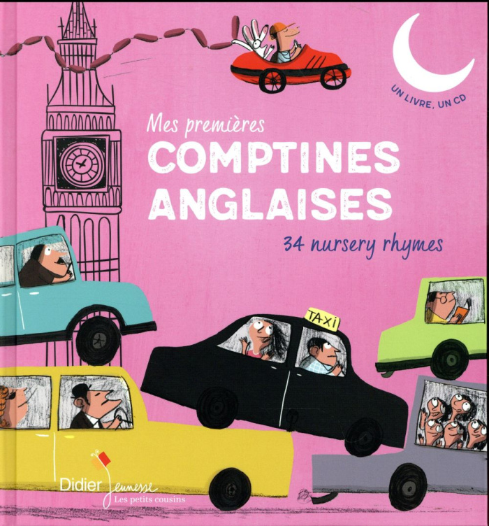 LES PETITS COUSINS - COMPTINES D'EUROPE - T03 - MES PREMIERES COMPTINES ANGLAISES - EDITION 2017