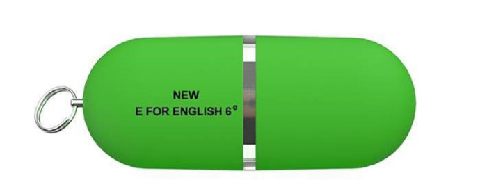 NEW E FOR ENGLISH 6EME - ANGLAIS ED.2021 - CLE USB AUDIOS/VIDEOS CLASSE