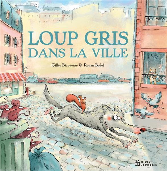 Loup Gris : Loup gris dans la ville