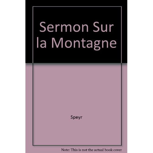 SERMON SUR LA MONTAGNE
