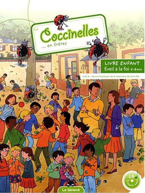 Coccinelles... en frères. Livre enfant, avec 1 CD audio
