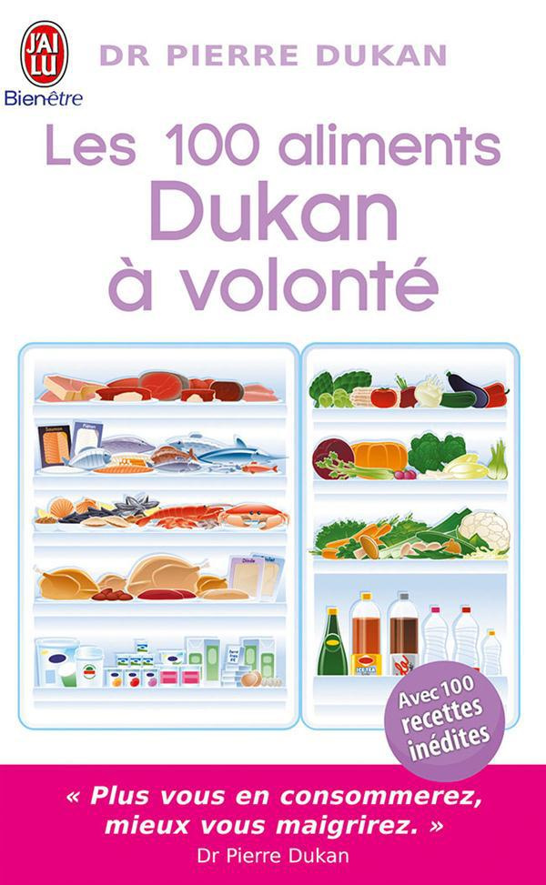 Les 100 aliments Dukan à volonté