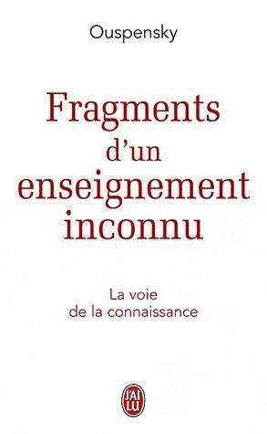 Fragments d'un enseignement inconnu