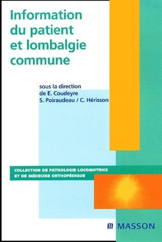 Information du patient et lombalgie commune
