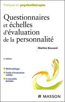Questionnaires et échelles d'évaluation de la personalité. 3e édition