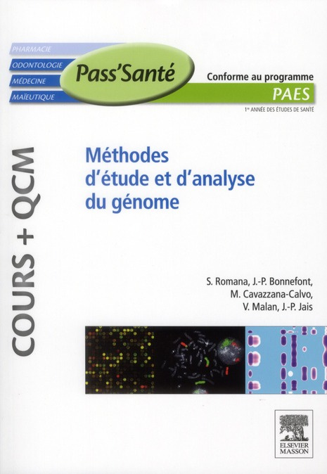 Méthodes d'étude et d'analyse du Génome