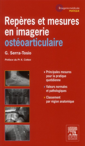 Repères et mesures utiles en imagerie ostéo-articulaire