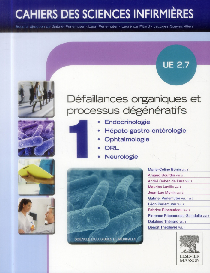 Défaillances organiques et processus dégénératifs UE 2.7. Volume 1