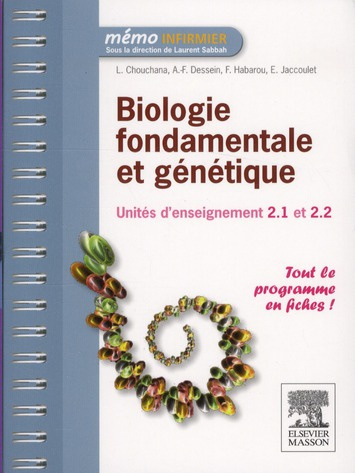 Biologie fondamentale et génétique. Unité d'enseignement 2.1 et 2.2