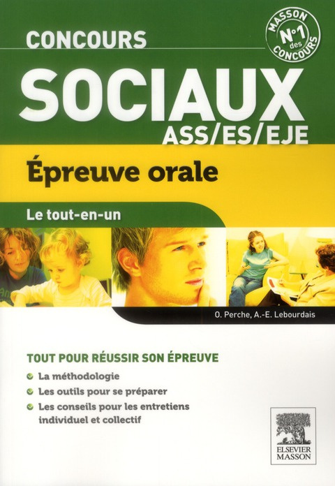 Concours sociaux. Epreuve orale