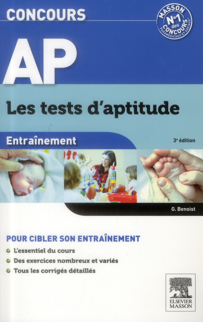 Entraînement concours AP. Les tests d'aptitude, 3e édition