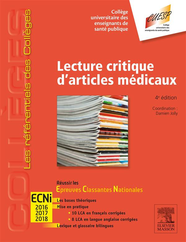 Lecture critique d'articles médicaux