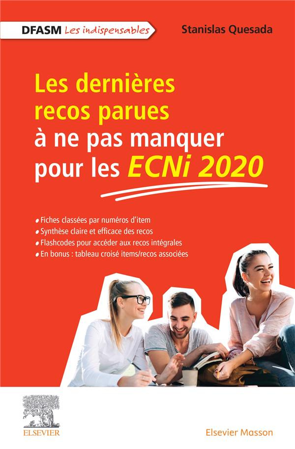 Les dernières recos parues à ne pas manquer pour les ECNi. Edition 2020