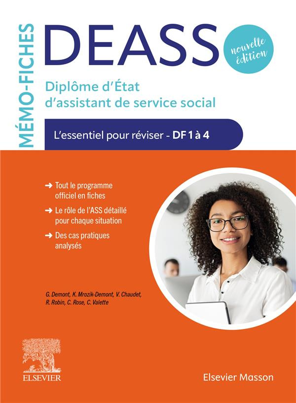 Mémo-Fiches DEASS - Diplôme d'Etat d'assistant de service social. L'essentiel pour réviser - DF 1 à