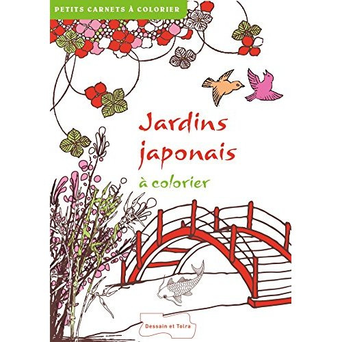 Jardins japonais à colorier