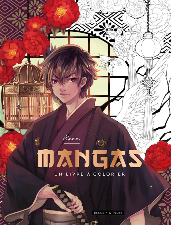 Mangas. Un livre à colorier