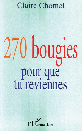 270 bougies pour que tu reviennes. (Ou lettre à sa fille d'une mère qui lutte)