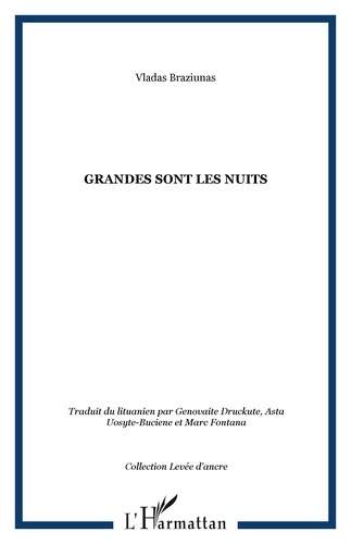 Grandes sont les nuits