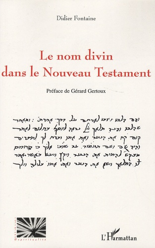 Le nom divin dans le Nouveau Testament
