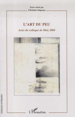 L'Art du peu
