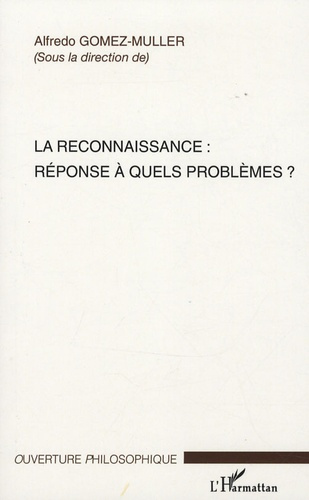 RECONNAISSANCE REPONSE A QUELS PROBLEMES