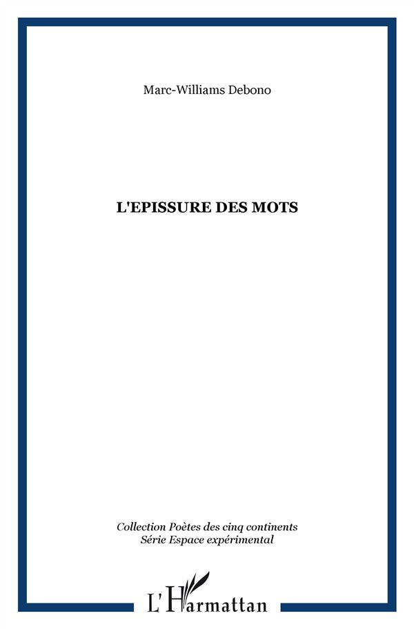 L'epissure des mots