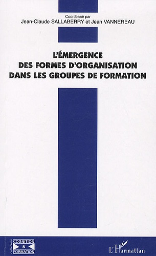 L'émergence des formes d'organisation dans les groupes de formation