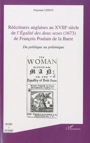 Réecritures anglaises au XVIIIe siècle de l'Egalité des deux sexes (1673) de François Poulain de la
