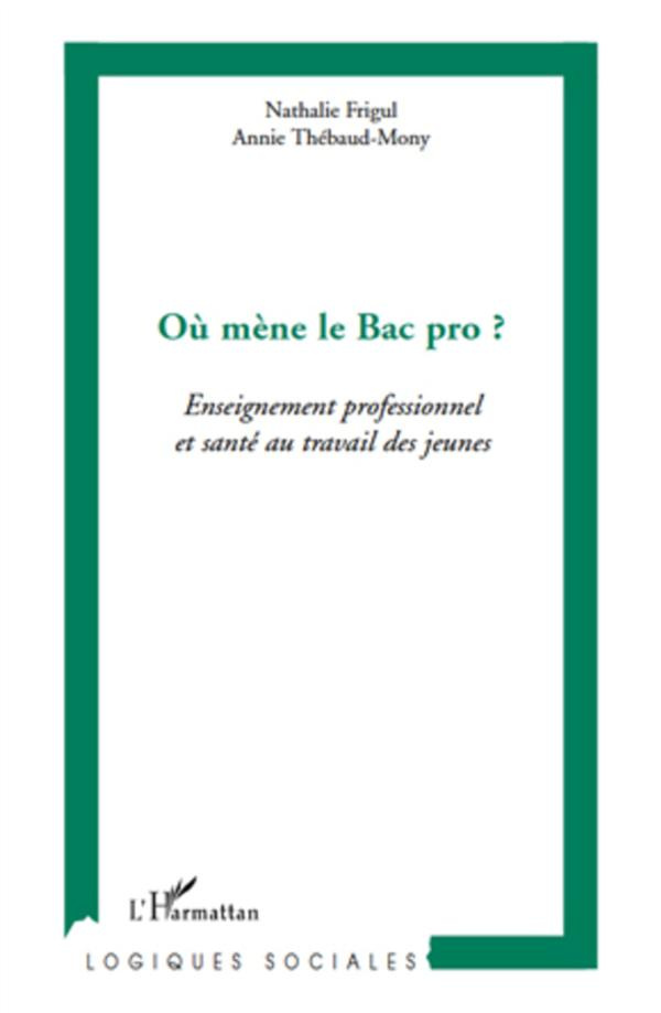 Où mène le Bac pro ? Enseignement professionnel et santé au travail des jeunes