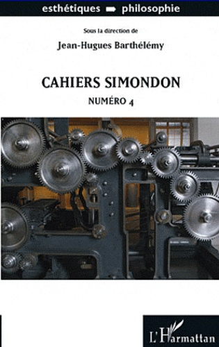 Cahiers Simondon N° 4