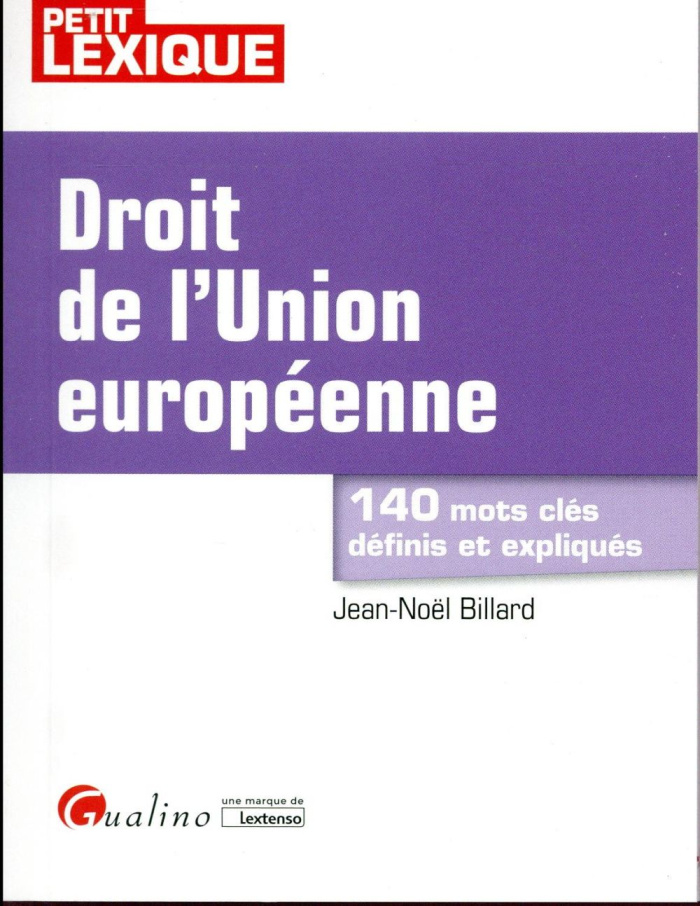 Droit de l'Union européenne