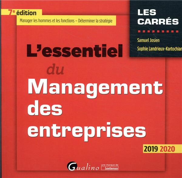 L'essentiel du management des entreprises