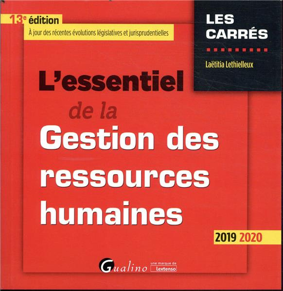 L'essentiel de la gestion des ressources humaines