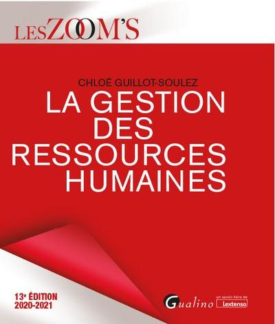 La gestion des ressources humaines - 2020-2021