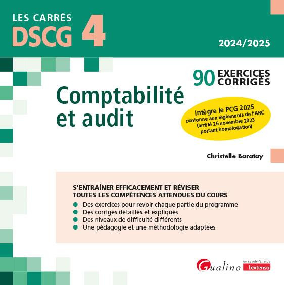 Comptabilité et audit 2024/2025 90 exercices corrigés
