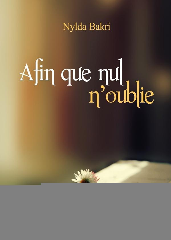 Afin que nul n'oublie