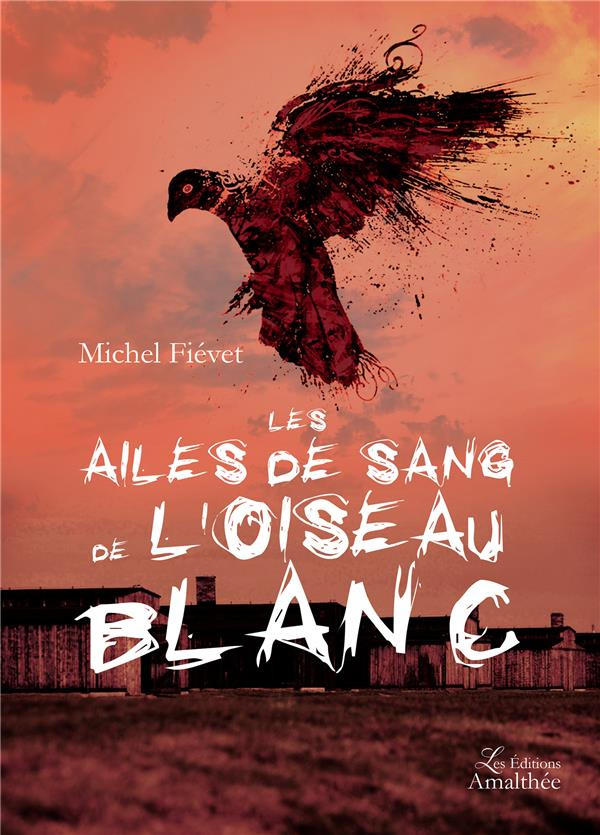 Les ailes de sang de l'oiseau blanc
