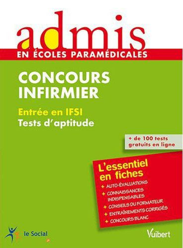 Concours infirmier. Entrée en IFSI, tests d'aptitude