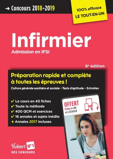 Infirmier Admission en IFSI. Edition 2018-2019