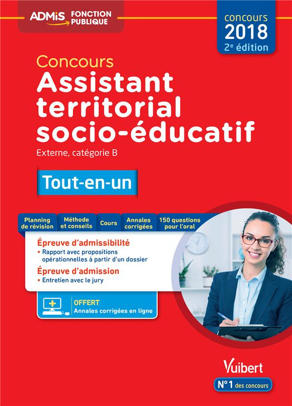 Concours Assistant territorial socio-éducatif, Catégorie B. Tout-en-un, Edition 2018