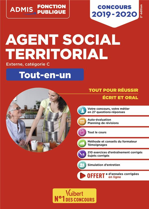 Agent social territorial. Tout-en-un, Edition 2019-2020