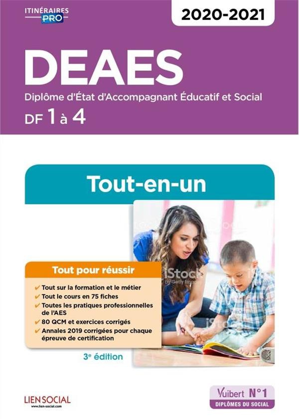 DEAES DF 1 à 4. Tout-en-un, Edition 2020-2021
