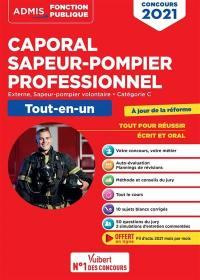 Caporal sapeur-pompier professionnel. Tout-en-un, Edition 2021-2022