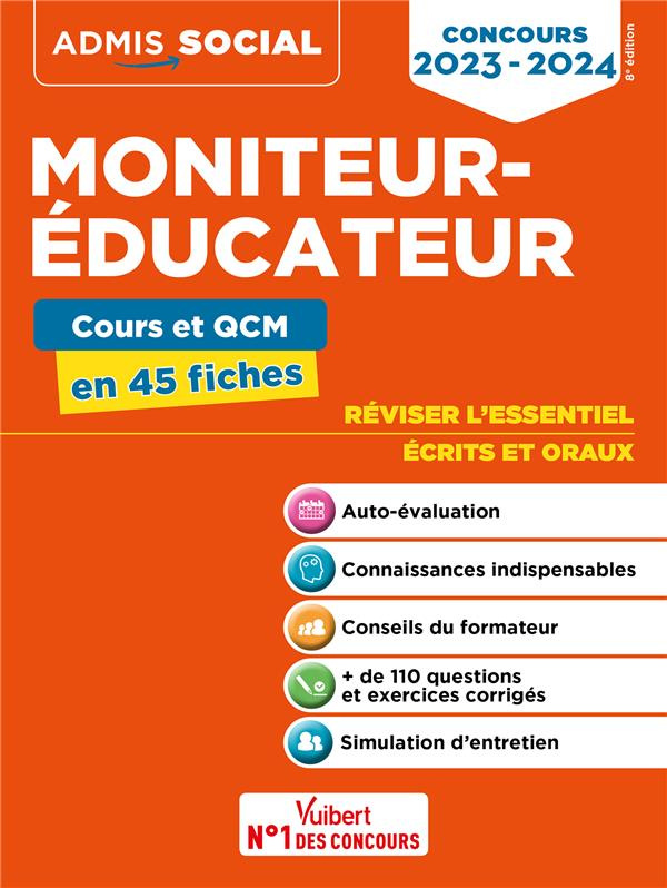 Concours Moniteur-éducateur. Edition 2023-2024