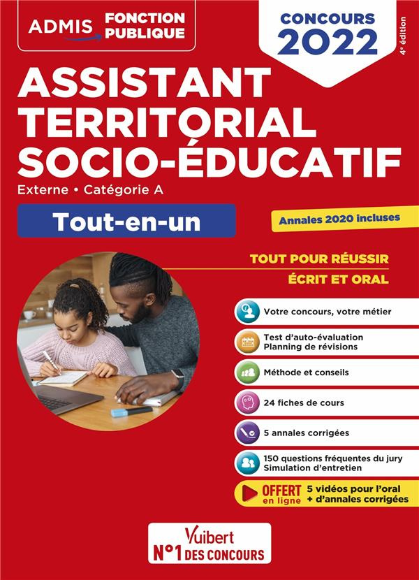 Concours Assistant territorial socio-éducatif, Catégorie A. Tout-en-un, Edition 2022