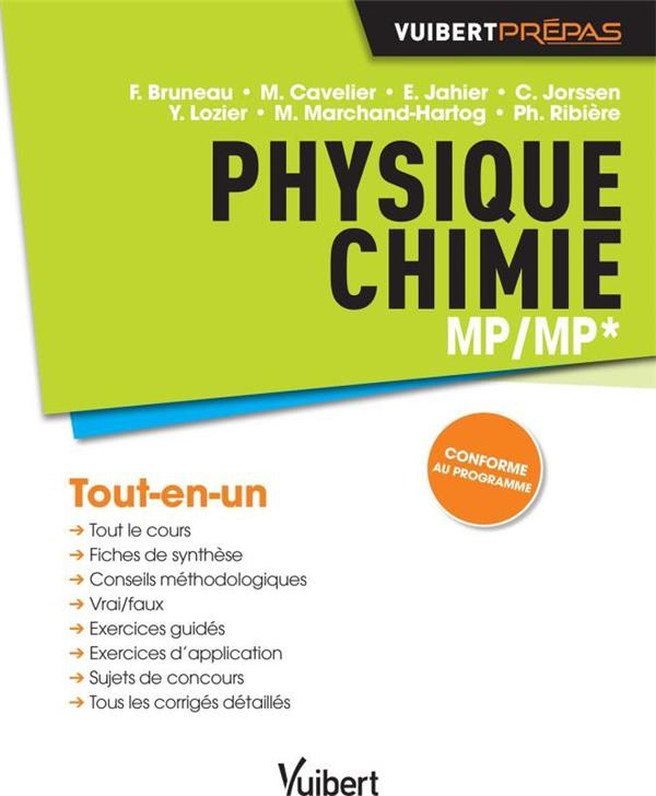 Physique-chimie MP/MP*. Tout-en-un
