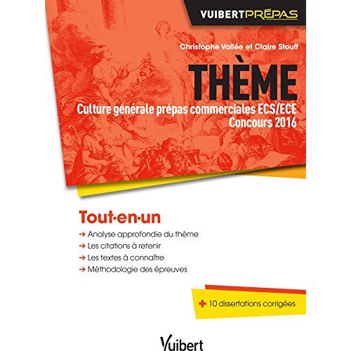 La nature. Culture générale Prépas commerciales ECS/ECE Concours 2016