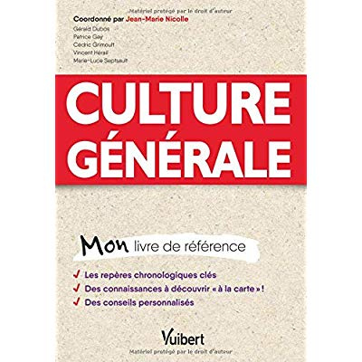 Culture générale. Mon livre de référence