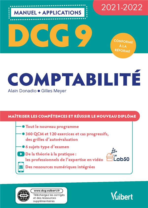 DCG 9 Comptabilité. Edition 2021-2022