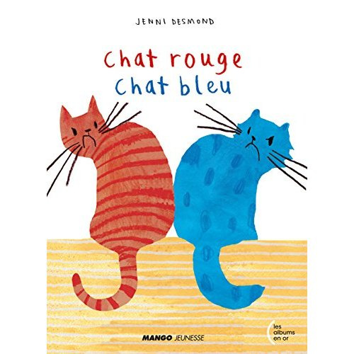 Chat rouge chat bleu